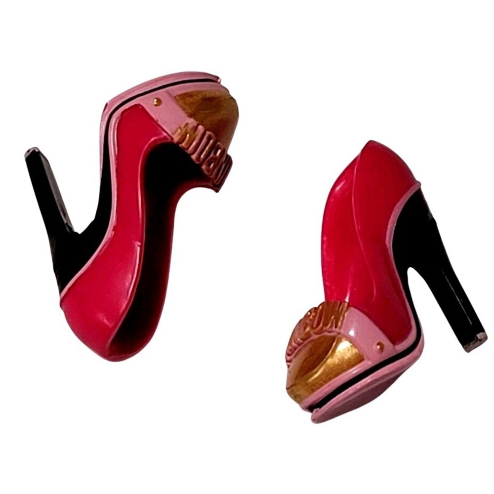 Rainbow High Pink & Gold Platform Heels Replacement Shoes MGA Doll Accessories